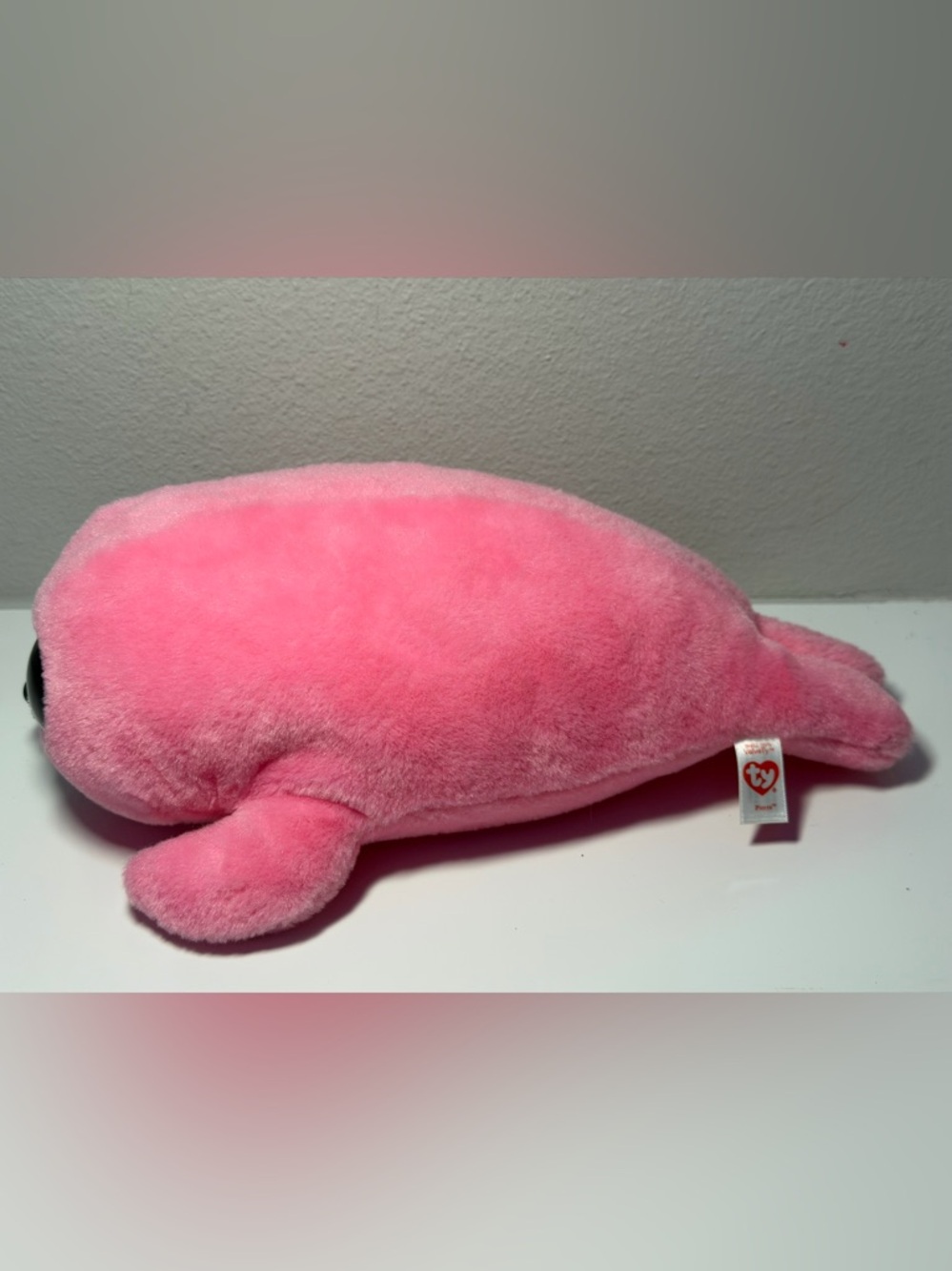 Ty Pink VelveTy Plush with Heart Logo Tag “Pierre” - Picture 7 of 7